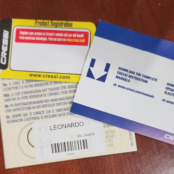 Leonardo Dive Computer - Black - Picture 9 of 12